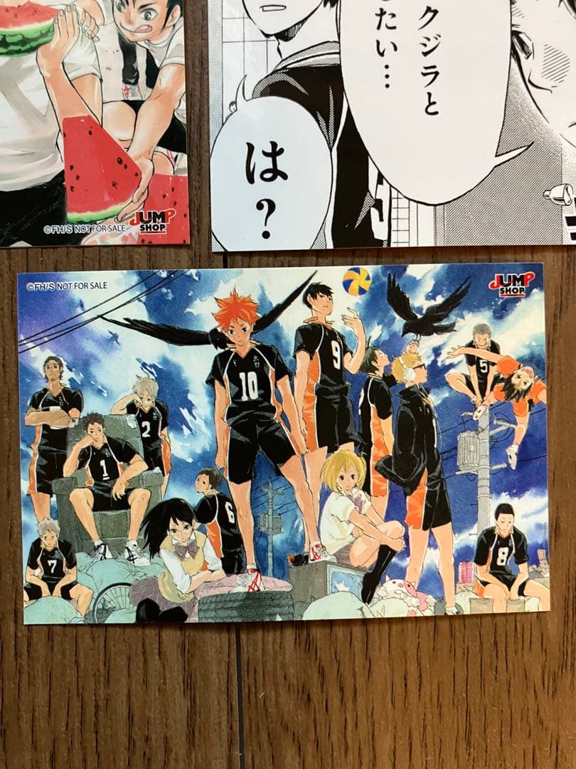 100 ハイキュー　日向翔陽　イラストカード　ポストカード