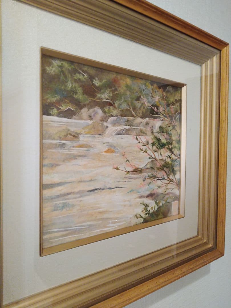 #桜　#サクラ #ちぎり絵　#春　#昭和レトロ