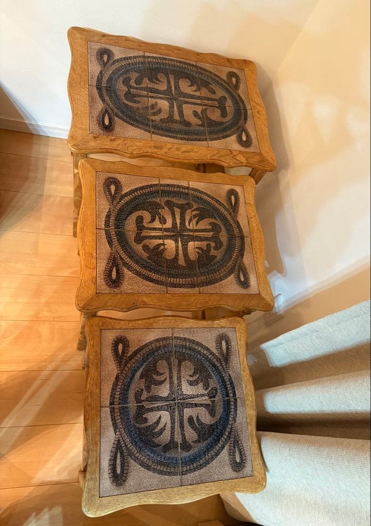 北欧ヴィンテージ ネストテーブル