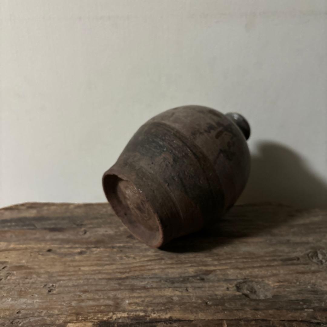 弓野焼徳利③武雄　唐津　古道具　アンティーク　骨董　古民芸　田舎暮らし　検:李朝