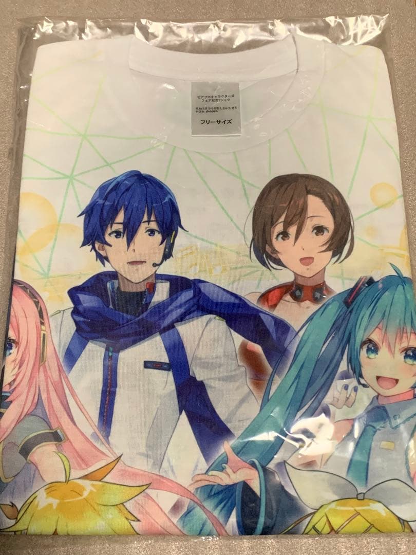 ピアプロキャラクターズ フェア記念Tシャツ 白 フリーサイズ