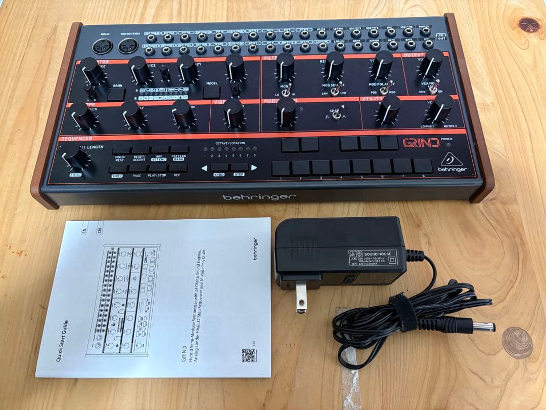 m*m様 behringer GRIND アナログシンセサイザー 本体