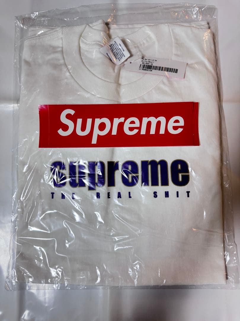 新品未使用 Supreme - The Real Shit L/S Tee