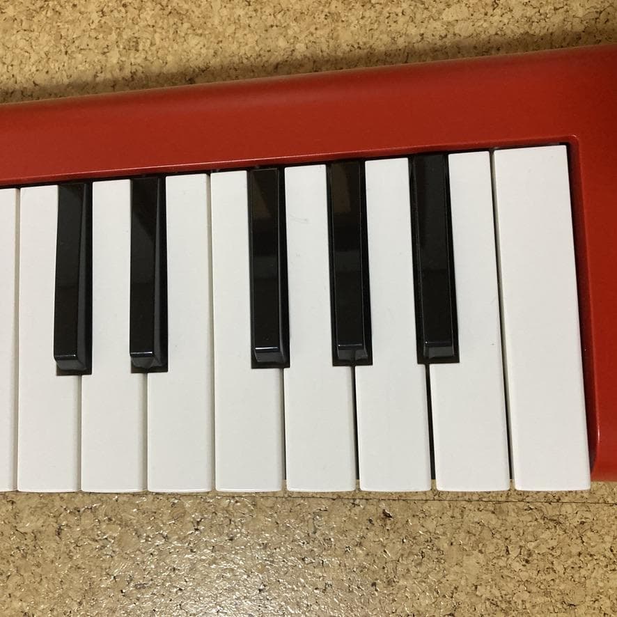 【美品】YAMAHA ショルダーキーボード SHS-500RD 赤 ヤマハ