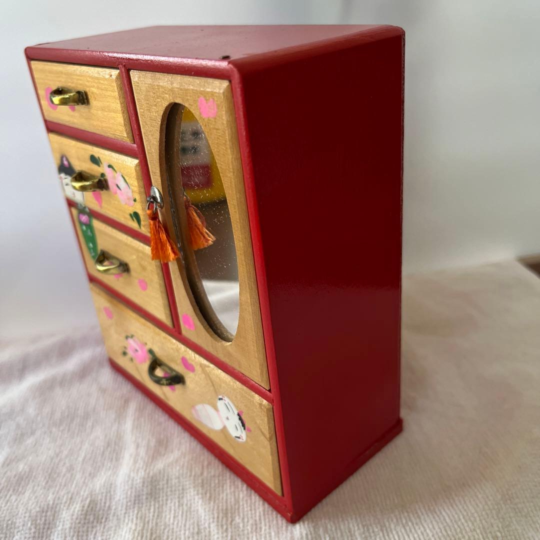 昭和レトロ人形たんす　美品　おままごと