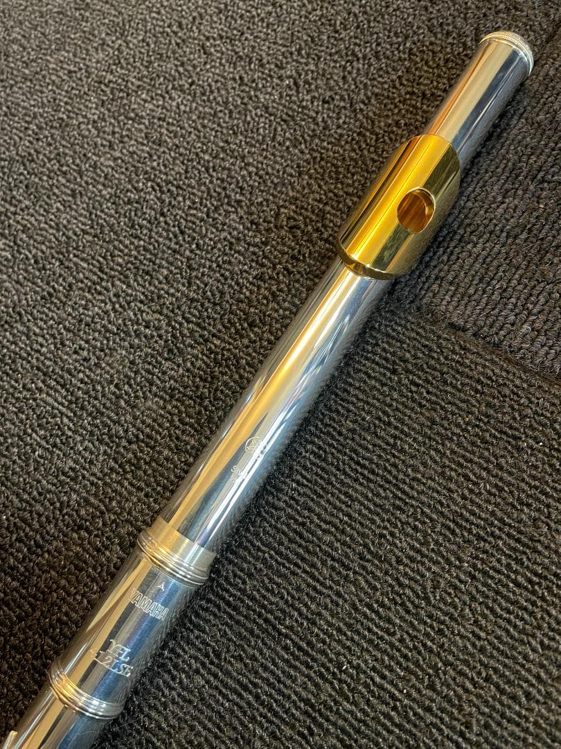 フルート　ヤマハ　YFL-412LSE　頭＆管：銀　金　FLUTE YAMAHA