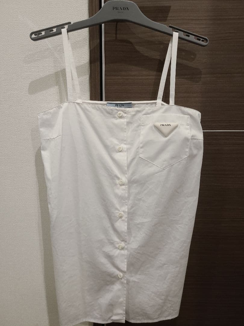 rio様 プラダ ポプリン シャツ キャミソール