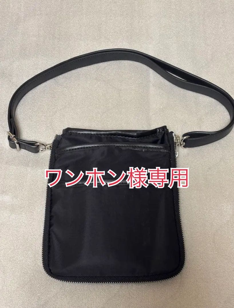 【ABBEY】オリジナル コラボ ナイロンシザーケース ブラック ロゴなし