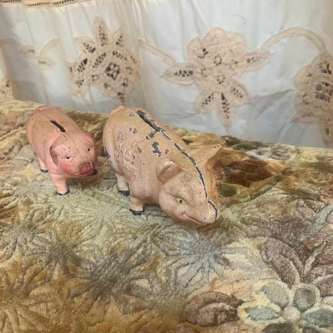 豚の貯金箱 オブジェ ヴィンテージ 雑貨　ドイツのおもちゃ