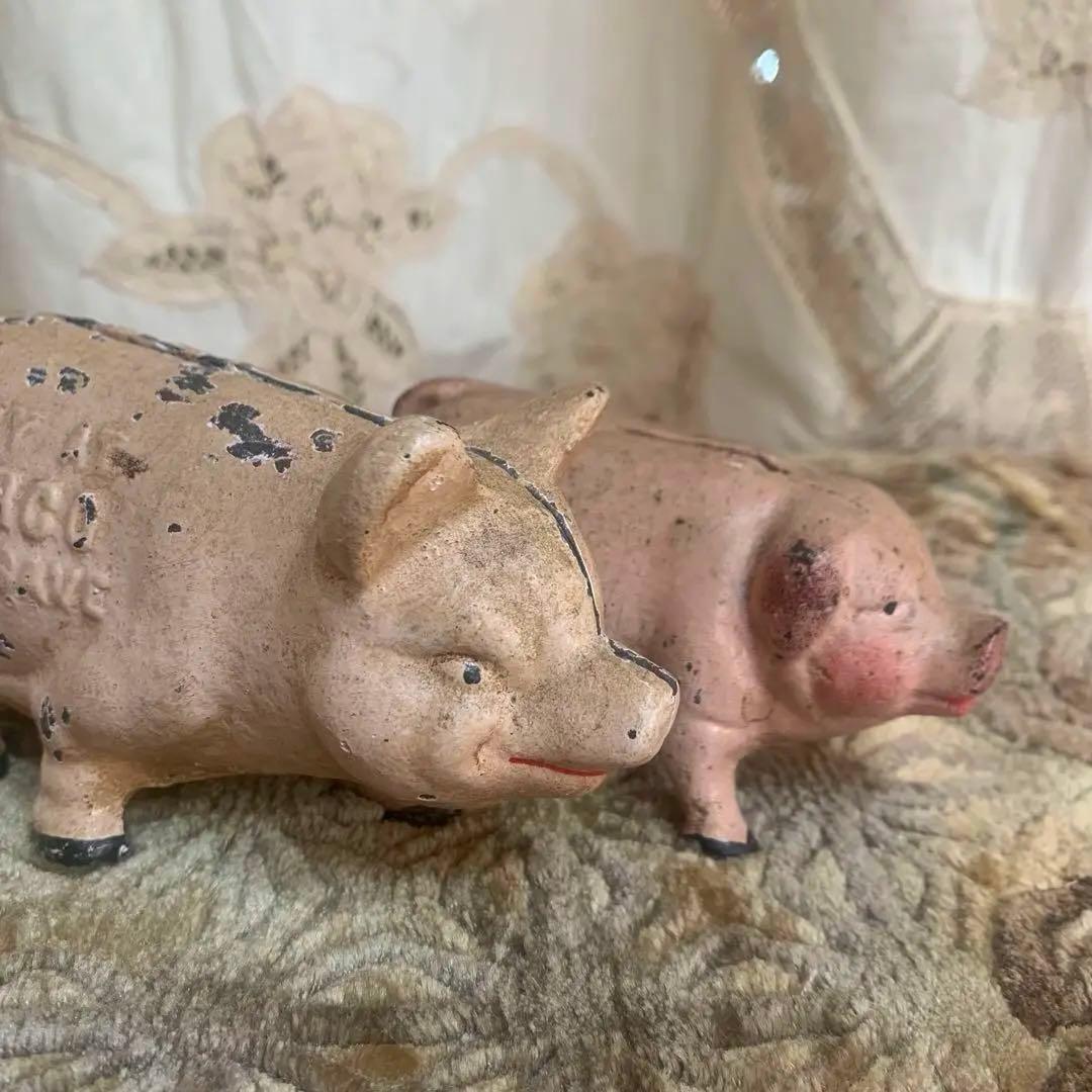 豚の貯金箱 オブジェ ヴィンテージ 雑貨　ドイツのおもちゃ
