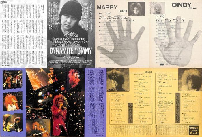 COLOR カラー 切り抜き 173P＆ポスター ★貴重V系 検 X JAPAN