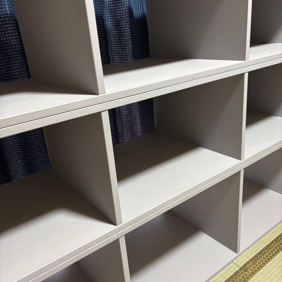 ハンドメイド　格子型　本棚　オーダー受け付けます