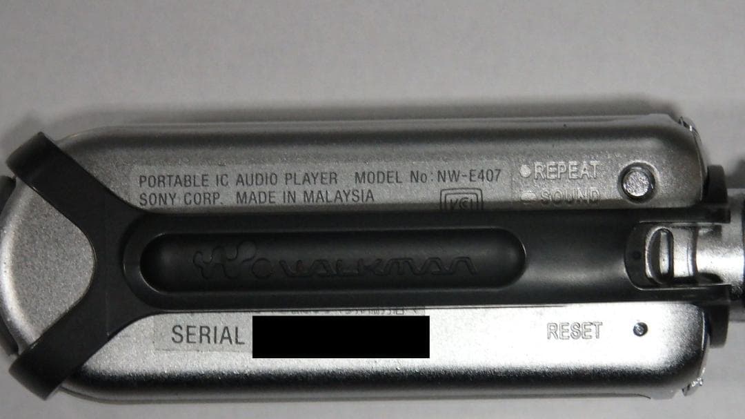 SONY ウォークマン WALKMAN NW-E407