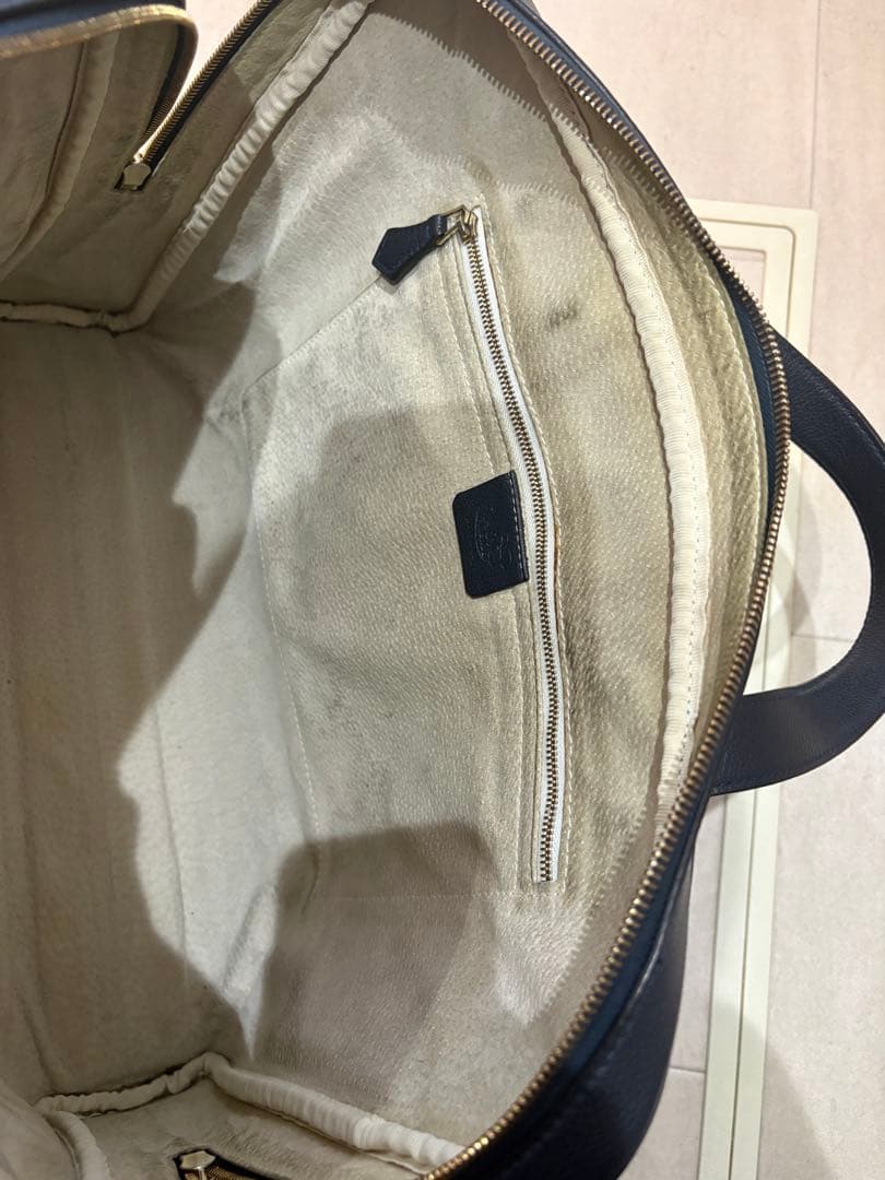 CISEI シセイ　ブリーフケース　ネイビー