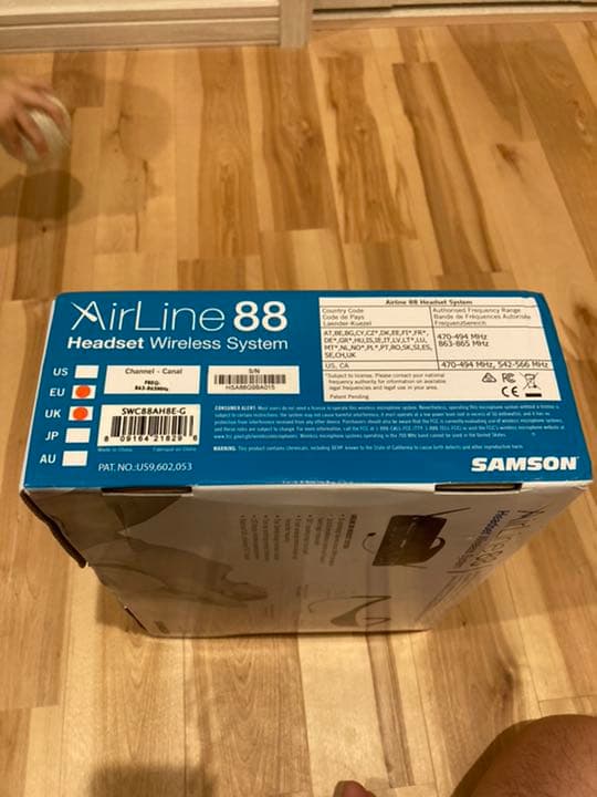 サムスン　Airline88 Headset Wireless System