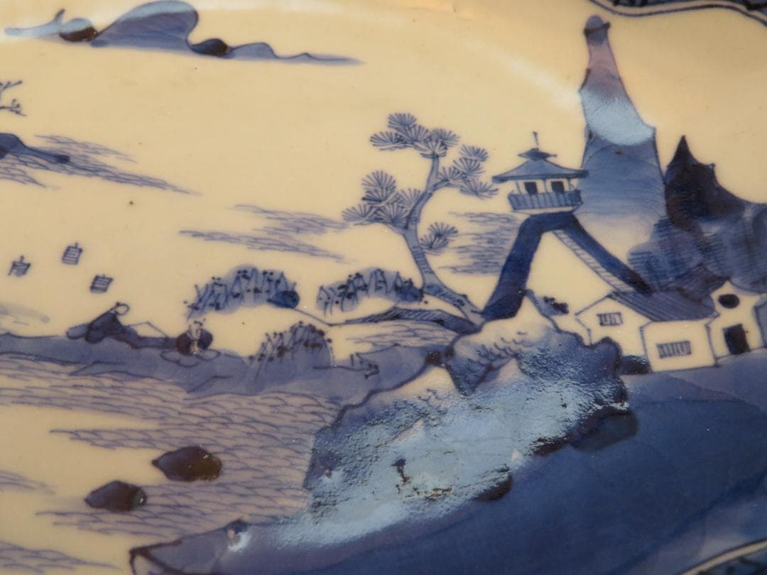 3275　古美術＜値下げ交渉大歓迎＞古伊万里　舟皿　４枚