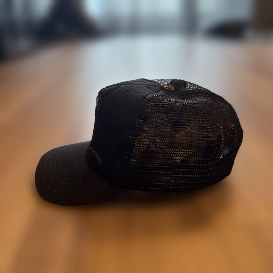 【再値下げ】激レアクロムハーツ　ハートパッチ　ブラックキャップ メッシュ