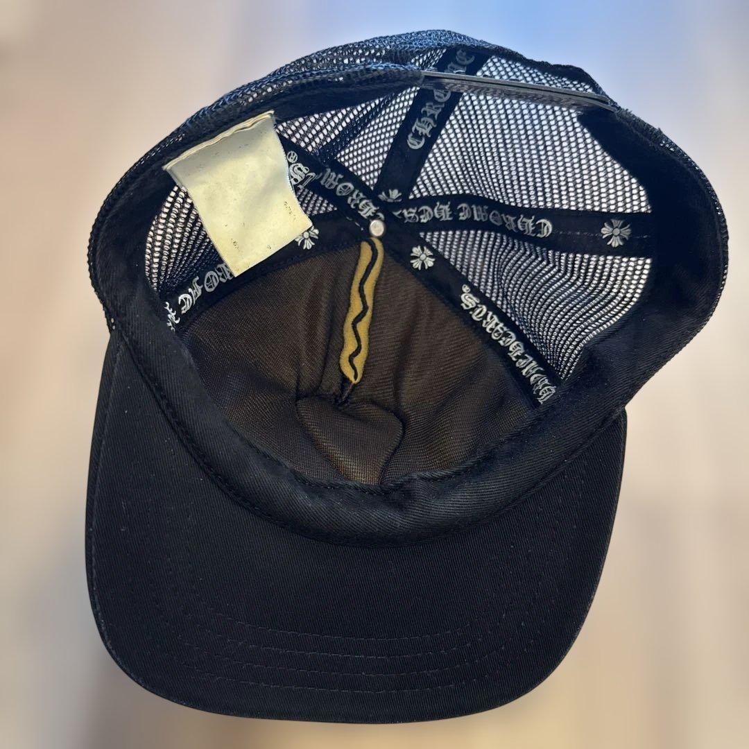 【再値下げ】激レアクロムハーツ　ハートパッチ　ブラックキャップ メッシュ