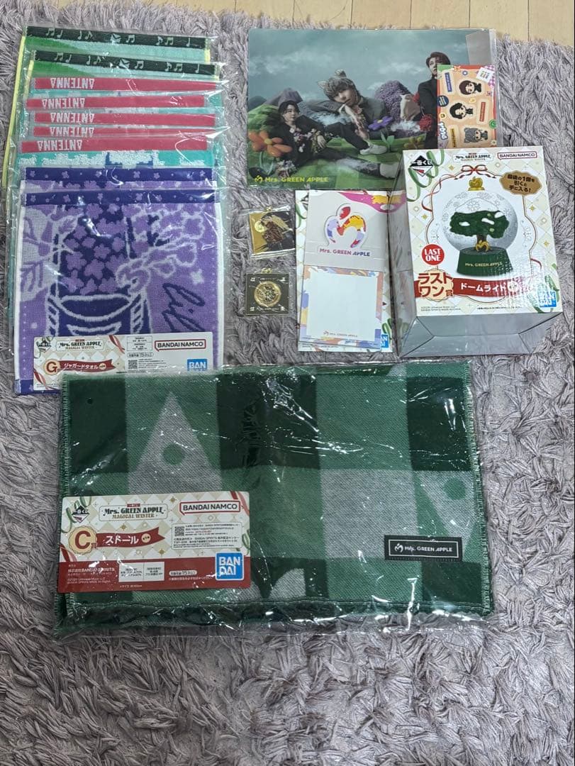 Mrs. GREEN APPLE 一番くじ ラストワン セット