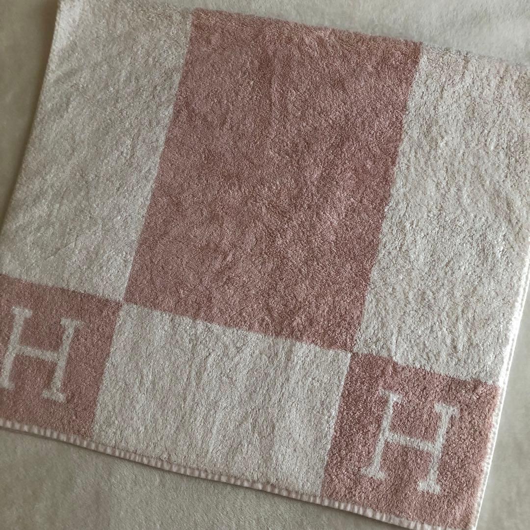 エルメス バスタオル ブランケット アヴァロン ピンク