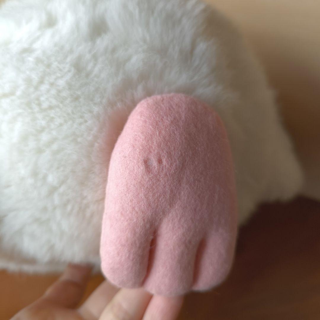 おふう　おふぅ　白フクロウ　昭和レトロ　オリエンタルトーイ　ぬいぐるみ　うめ吉