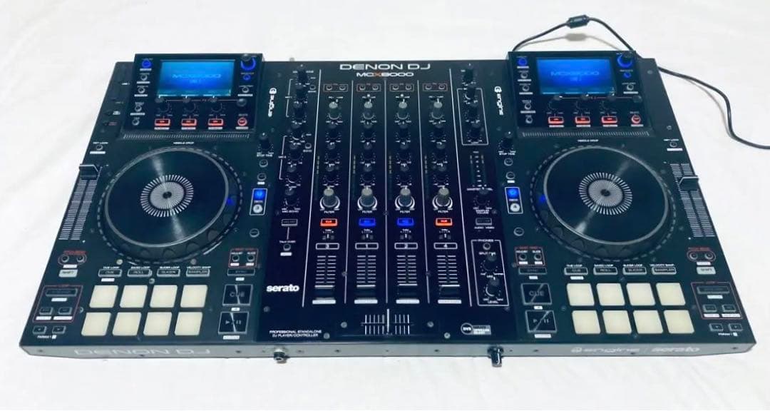 DENON DJ MCX8000 コントローラー 動作良好 専用ケース付き
