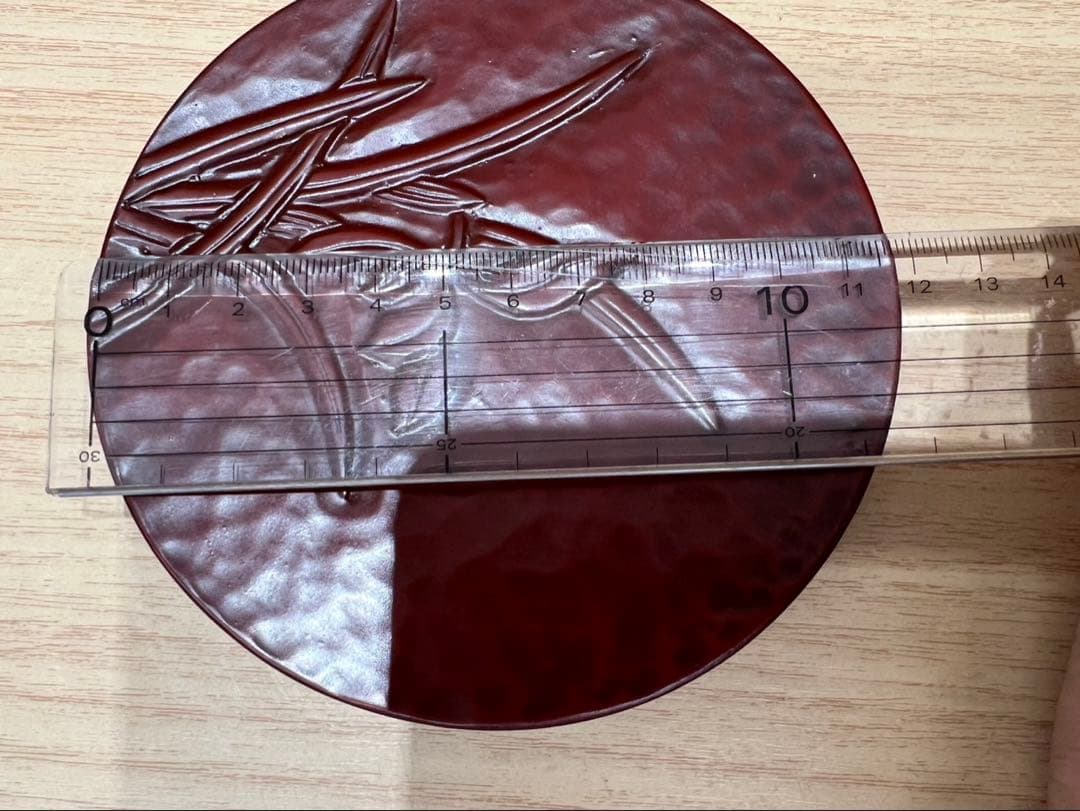 【未使用品】鎌倉彫 まとめセット（しゃもじ・丸皿・箸＋箸箱） 食器 お食い初め