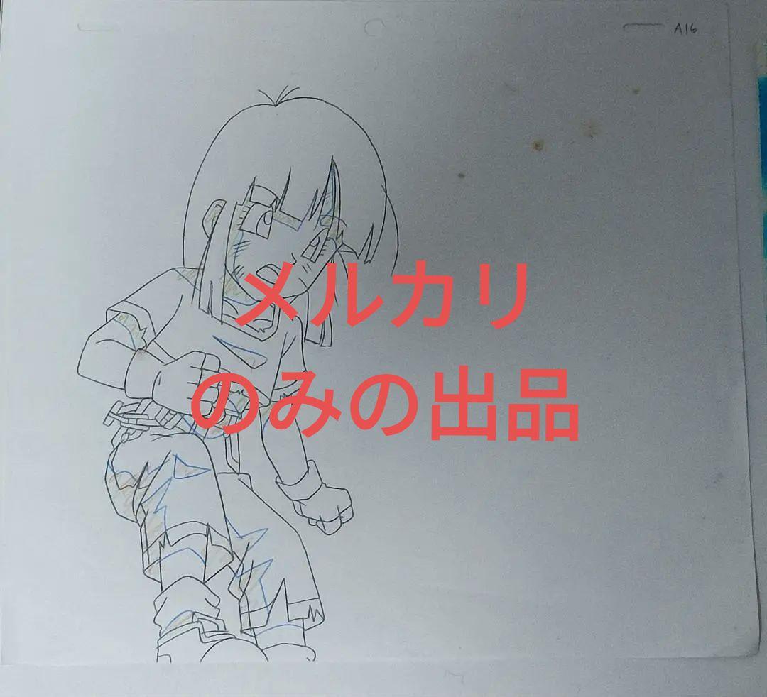 ドラゴンボール パン セル画 背景 原画あり