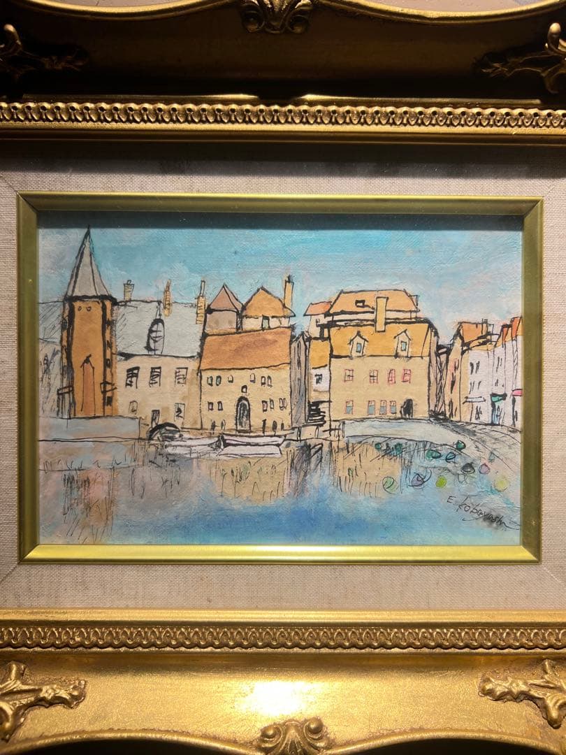 肉筆Mixed Media【Europa】　直筆サインあり