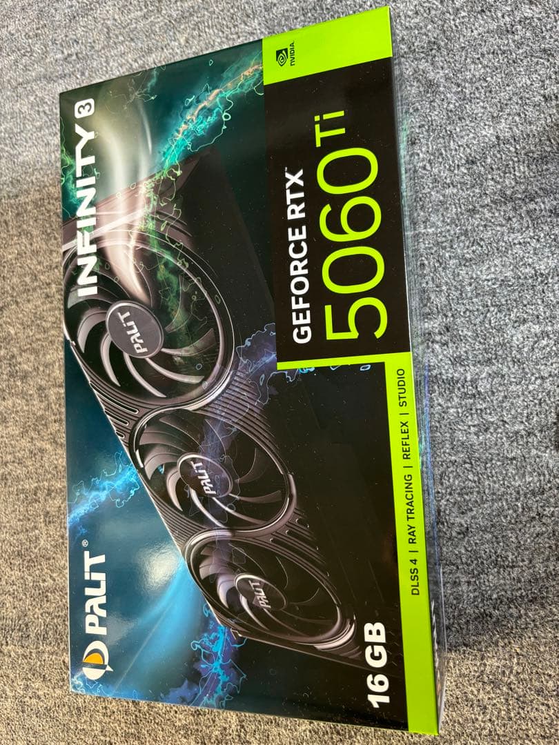 グラフィックボード・グラボ・ビデオカード PALIT GeForce RTX 5060 Ti 16GB