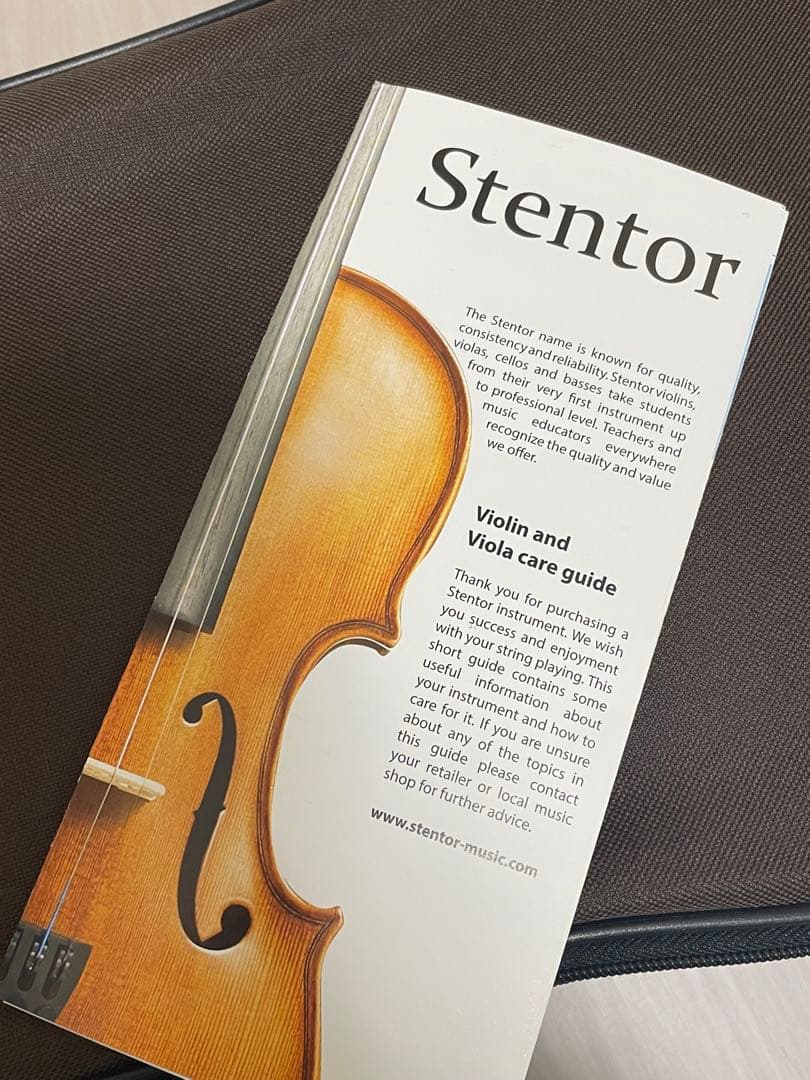 Stentor バイオリン 本体 4/4