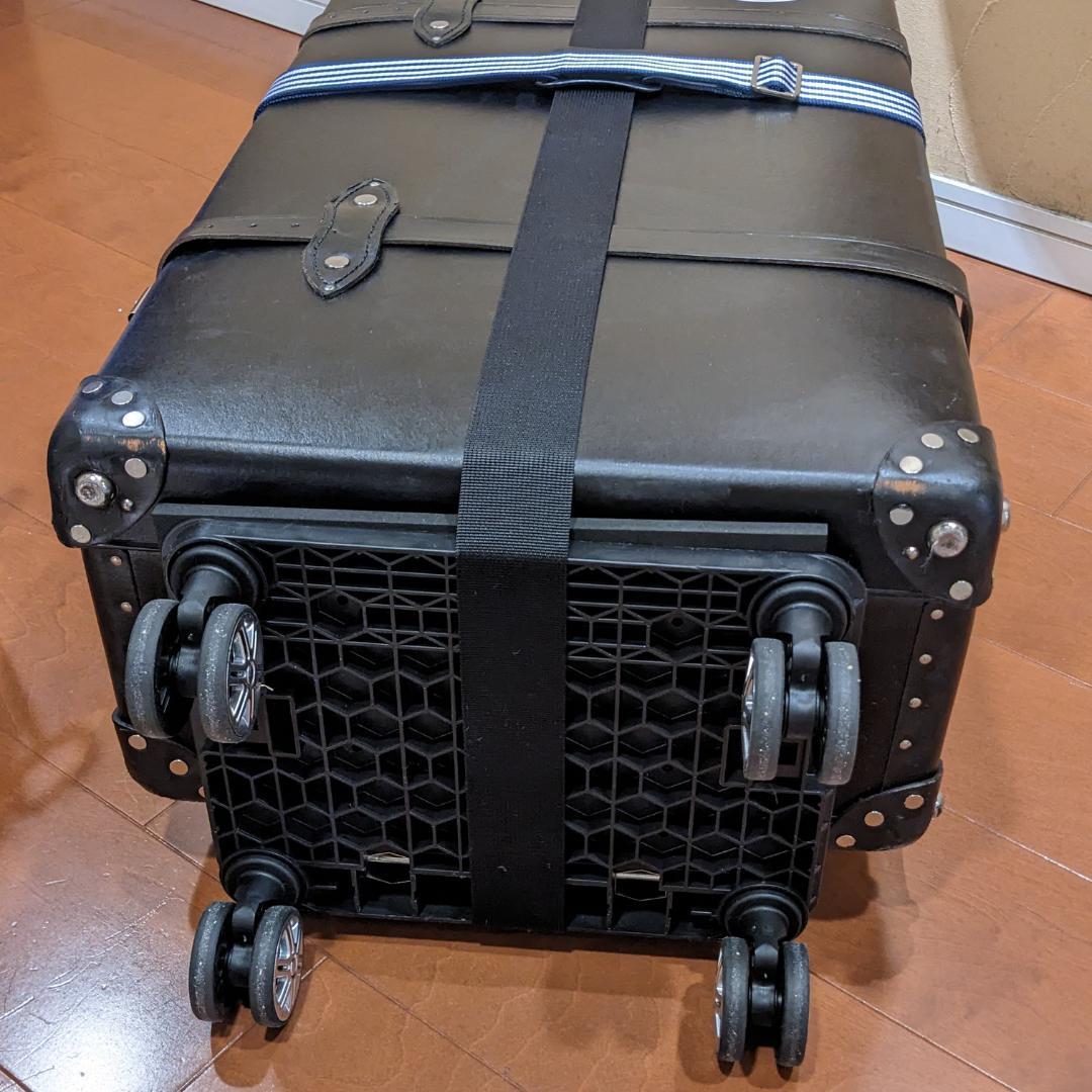 簡単★２輪を４輪に！移動が楽★伸縮ハンドル付／グローブトロッター等スーツケースに