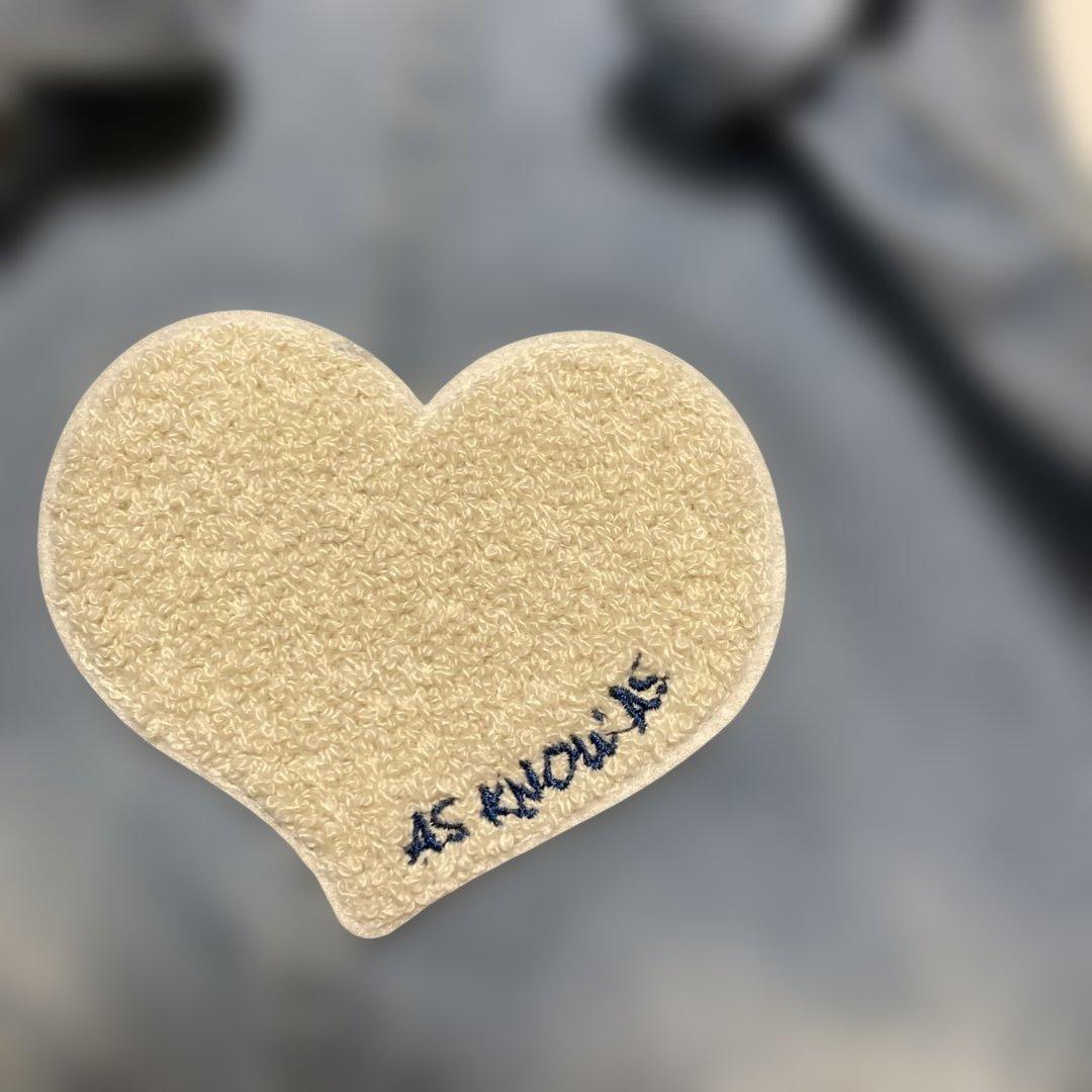 アズノウアズデワンハートサロペットスカート