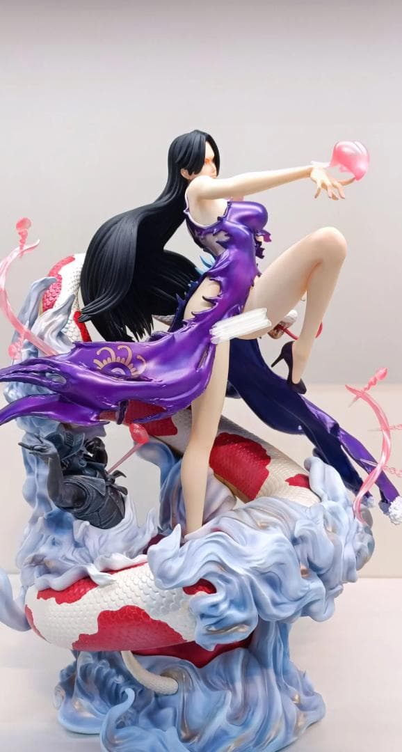 ワンピース 海賊女帝 ハンコック ガレージキット フィギュア 塗装済み完成品