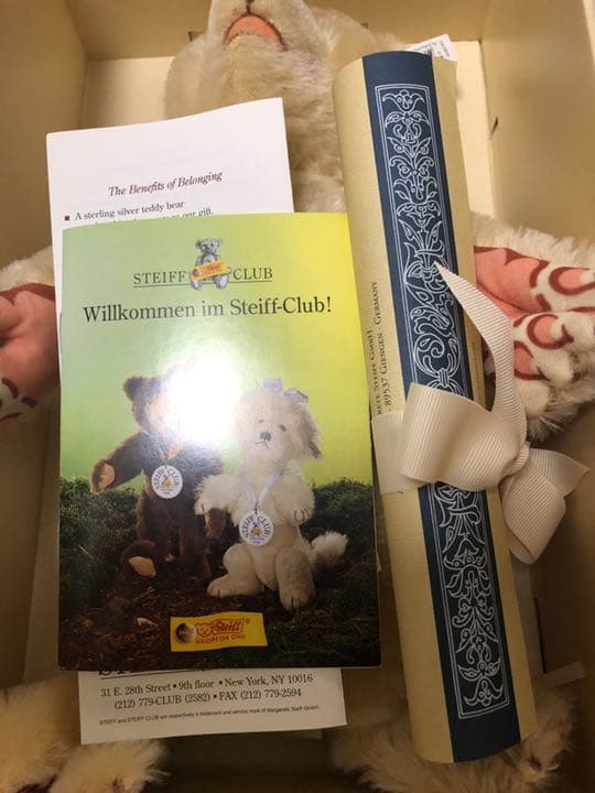 シュタイフ社　テディベア　ディッキー