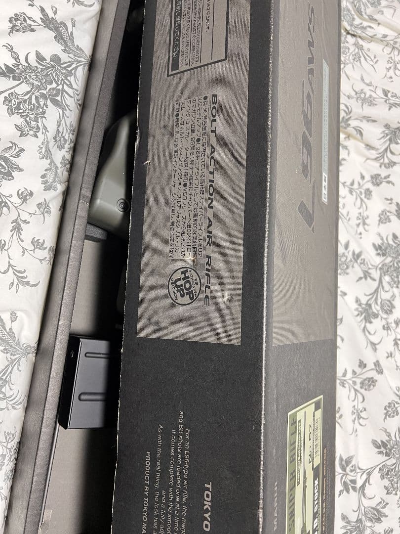 東京マルイ L96AWS ODストック バイポッド マウントレール スコープ付き