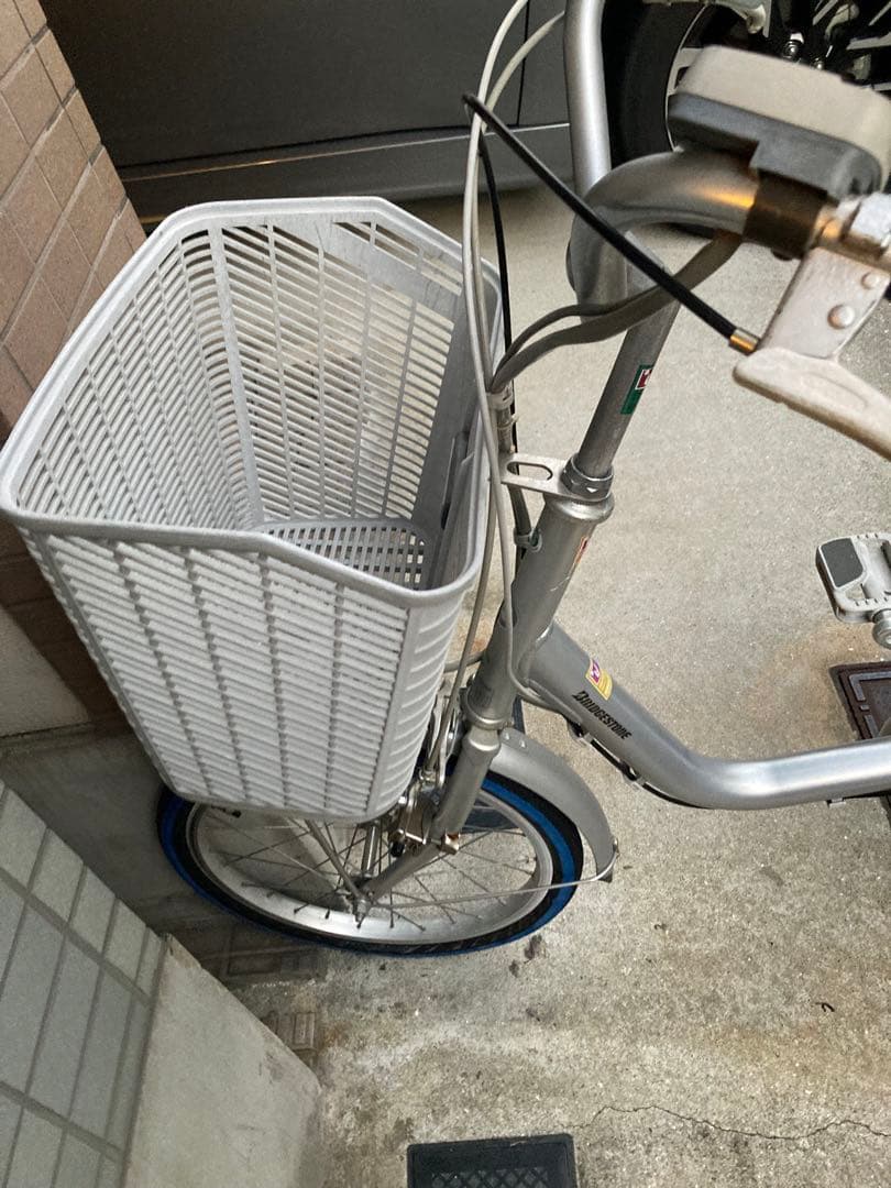 直接引き取り希望　ブリヂストン　電動　三輪車