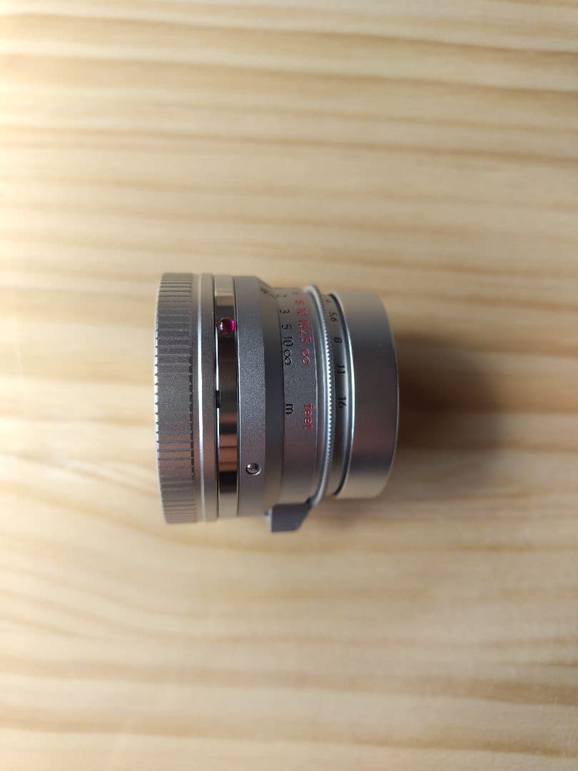 割引中｜Light lens lab 35mm F2 ライカM シルバー+フード
