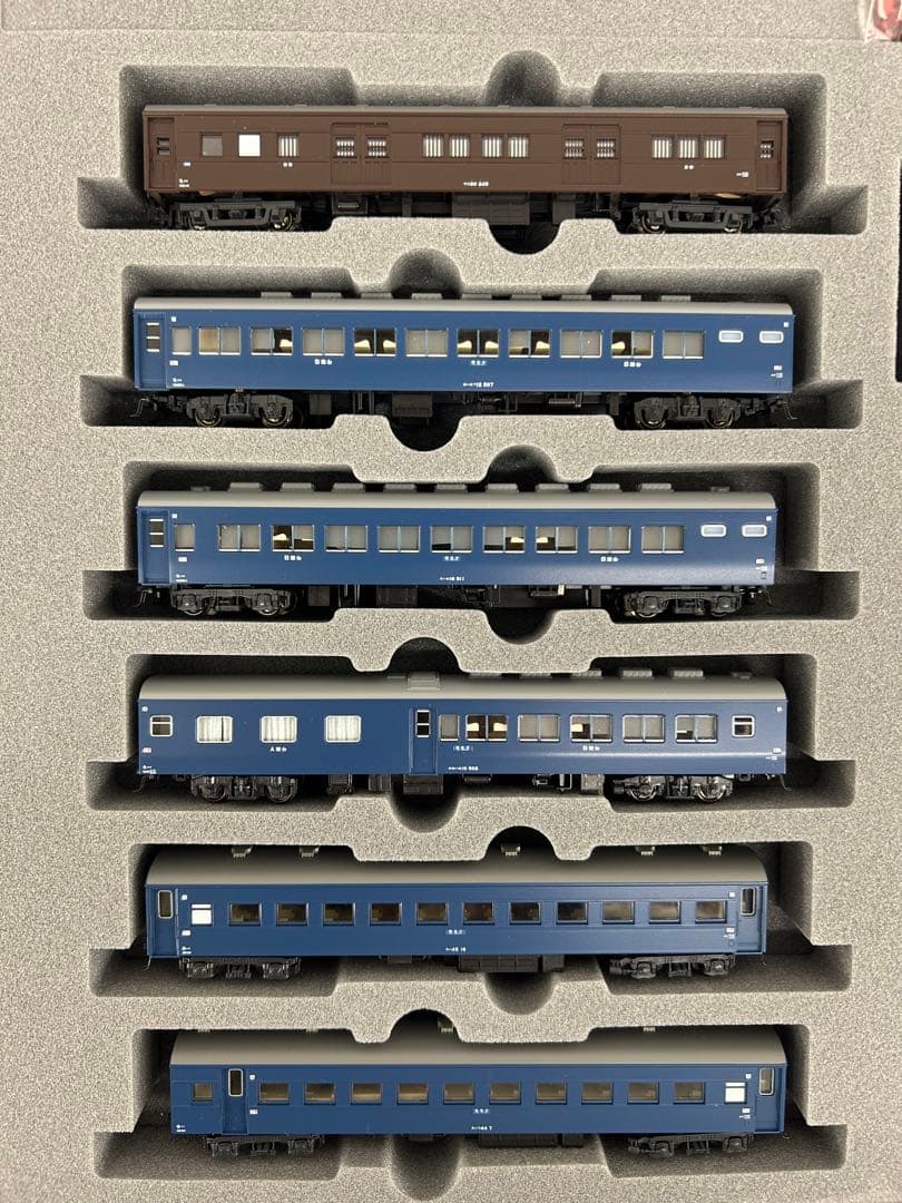 ①KATO 10-1124.1125 10系 寝台特急「大雪」基本.増結セット