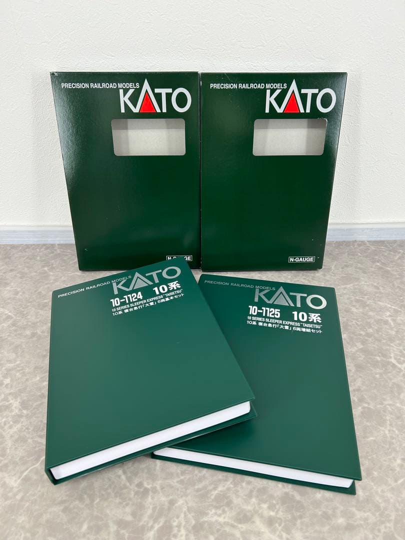 ①KATO 10-1124.1125 10系 寝台特急「大雪」基本.増結セット