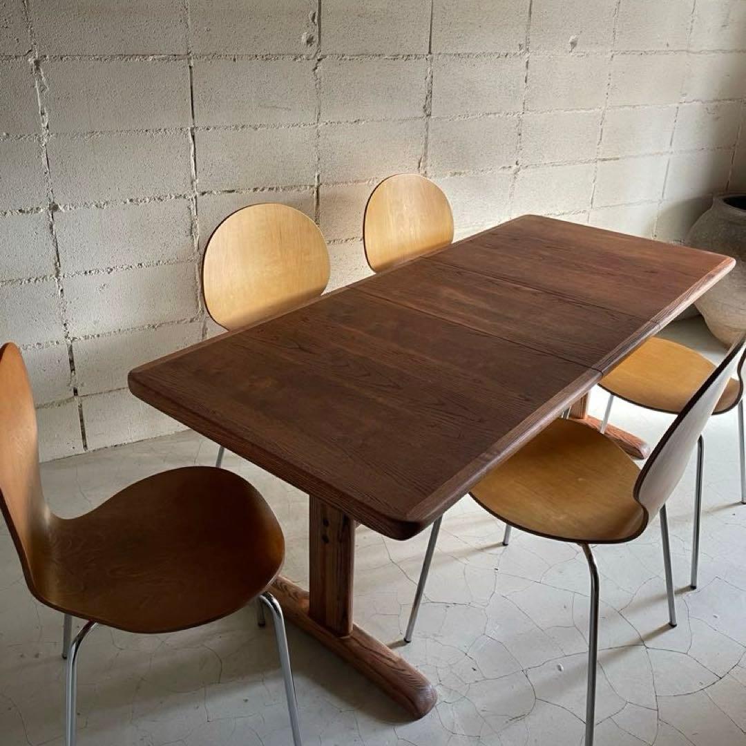 ibata イバタインテリア　エクステンションテーブル　格納式　飛騨の家具　国産