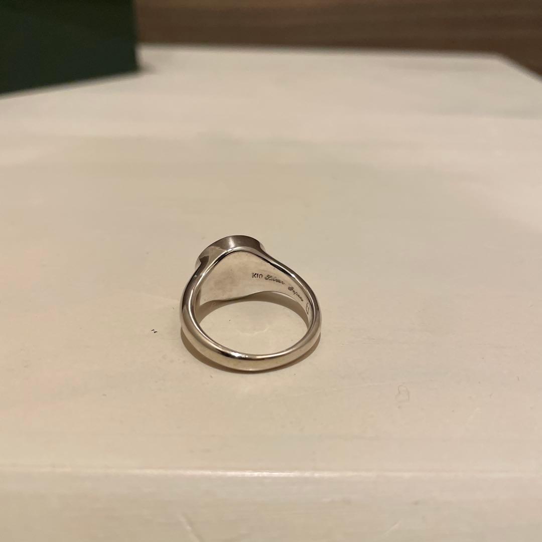 新品！ Tikashi K10 × SV925 シグネットリング