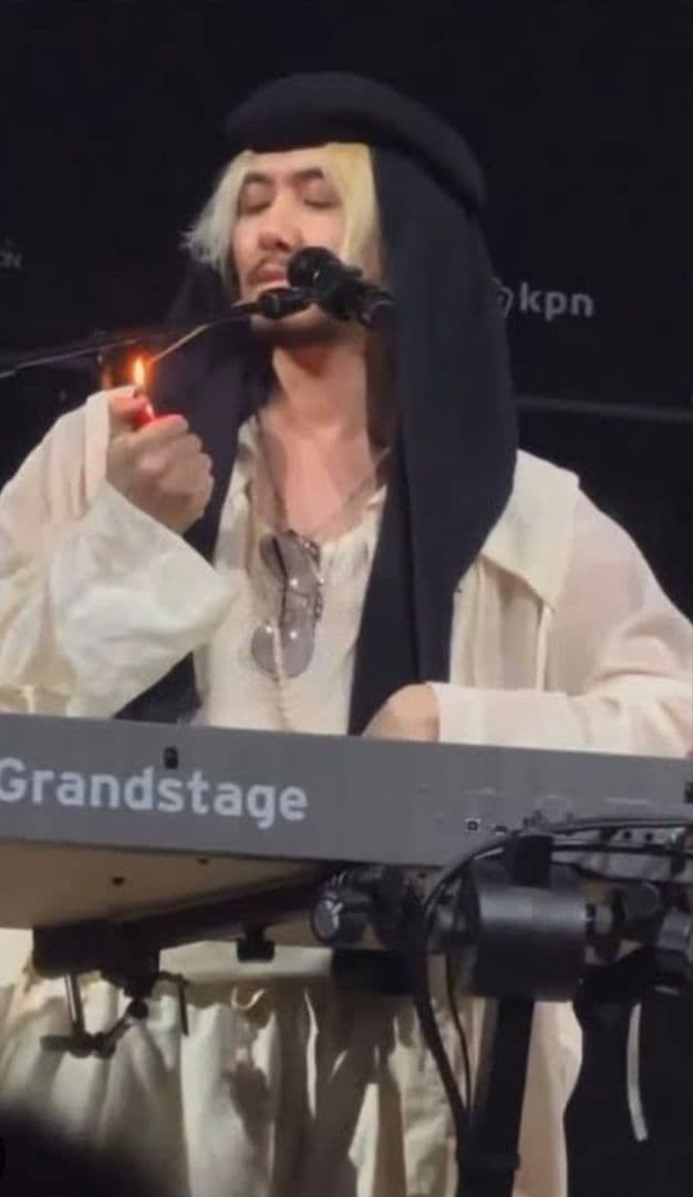 藤井風スタジャン（M）＆オマケ帽子とサードアイサングラス＆お香ナグチャンパ