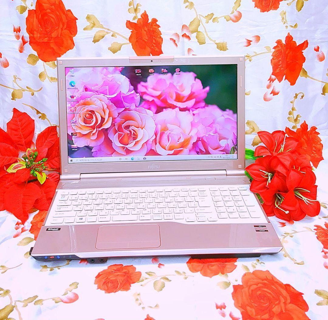 大人気ピンク/Windows11/SSD256GB/オフィス/動画編集/ZOOM