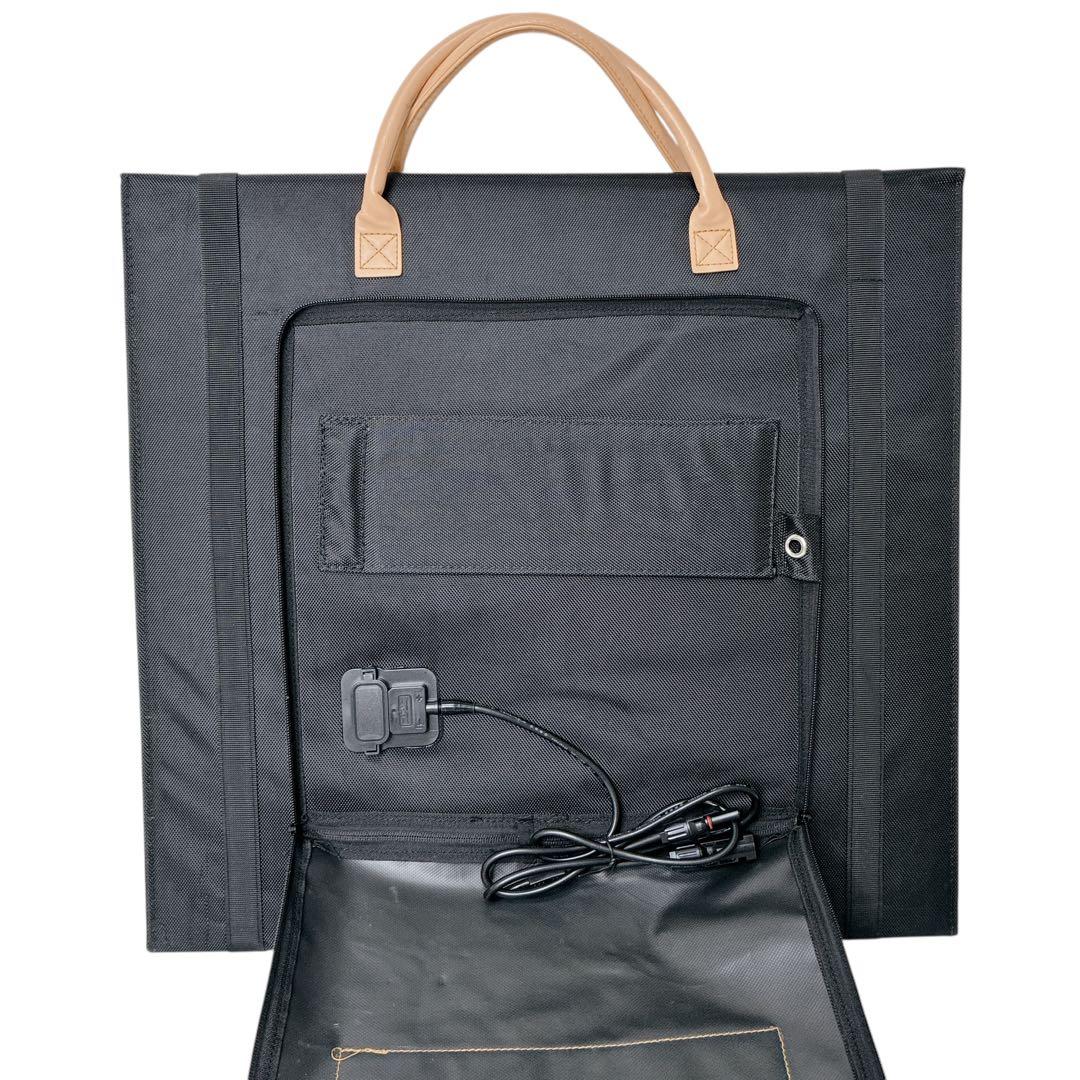 Power ArQ ソーラーパネル 120W 折りたたみ式 付属品完備　キャンプ