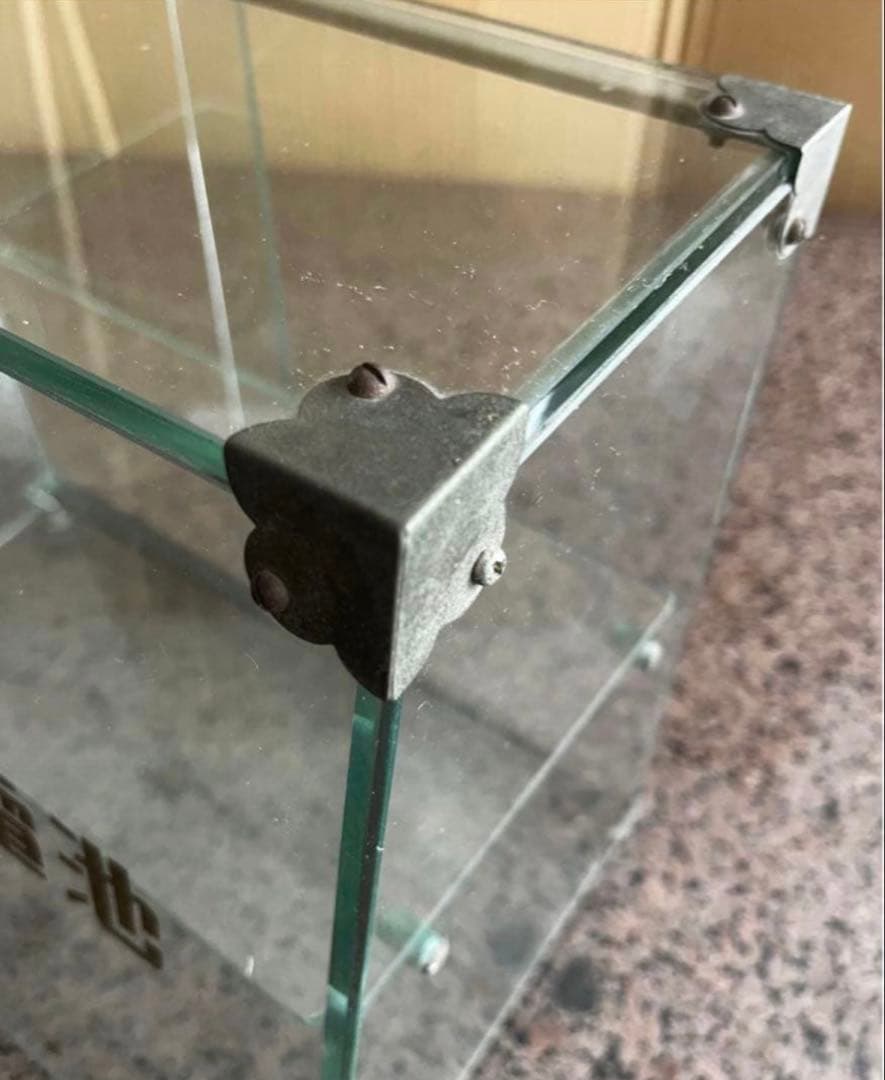 珍品！！昭和30年代頃のラミナ乾電池のアンティークガラスケース、旧 :東洋乾電池