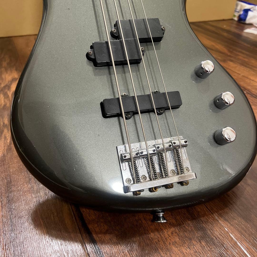 【希少】シャーベル　ベース　ストラトタイプ　メンテナンス済み　グレー