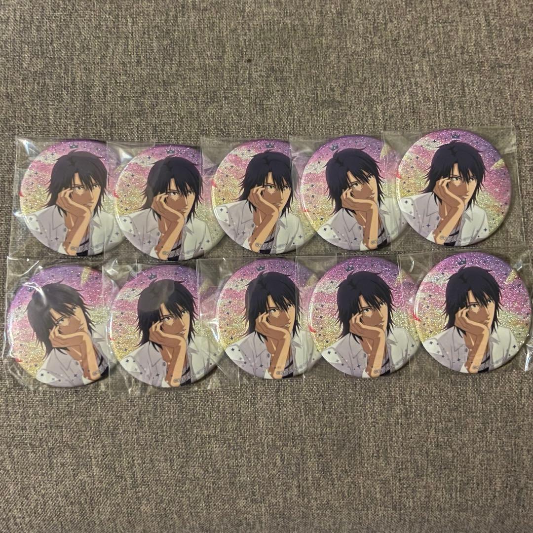 新テニスの王子様　忍足侑士　缶バッジ