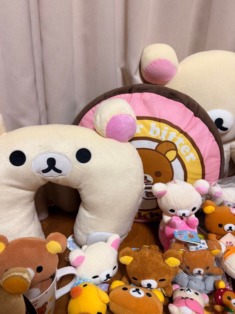 【レア】リラックマ ぬいぐるみ・マスコットまとめ55個　平成レトロ　コレクション