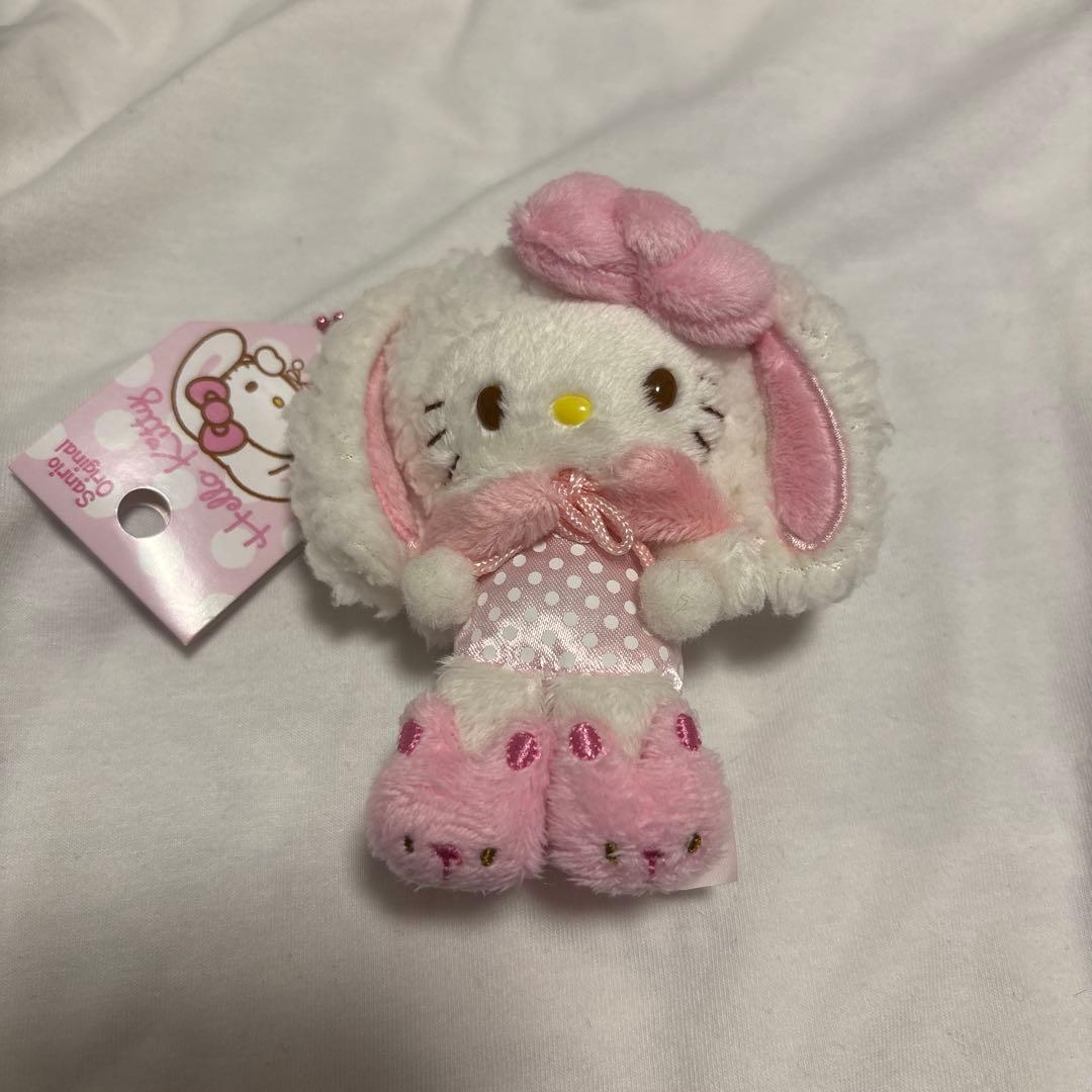 ハローキティ ぬいぐるみ キーホルダー 2010